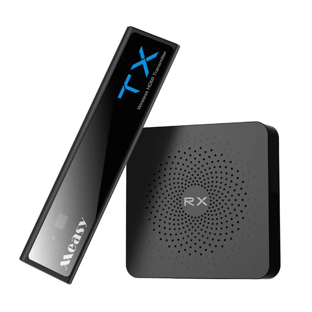 

Measy Four Inputs Wireless HDMI Send Receive Box W2H Max 3D EU Plug/ US Plug For Game Playing Transmitter+ Receiver