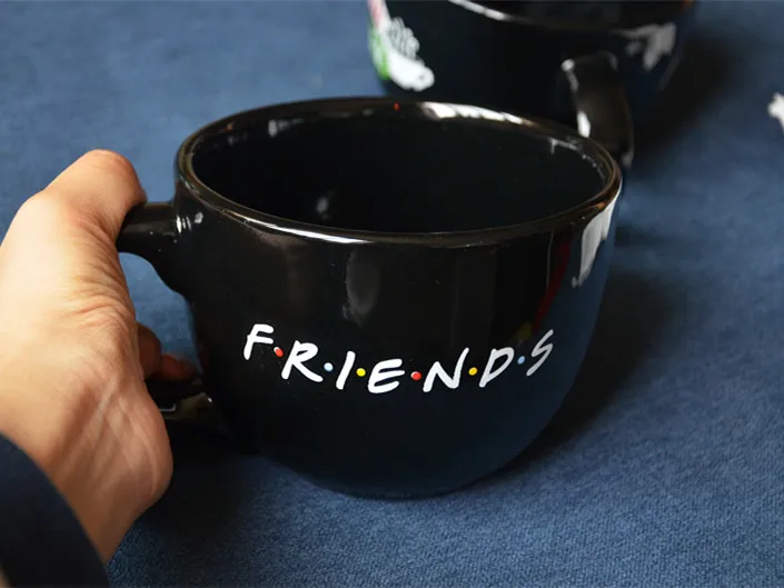Кружка для сериала Friends керамическая кружка влюбленных мультяшная кофе чая