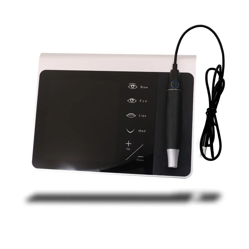 

dermografo micropigmentacion semi-Permanent Makeup Machine tattoo Pen Ki Eyebrow Lip Eyeline with Power Supply Needle Cartridge