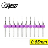 Шт. 10 шт. PCB карбида 0,65 мм сверла Aiguille Аппаратная обработка - изображение