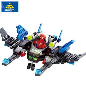 

Super hero Spiderman Building Blocks Compatible brand CITY FRIENDS Spiderman Educational Toy boy Birthday Gift Brinquedo