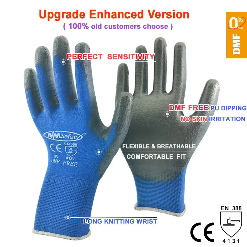 Защитные перчатки для ПУ 12 пар защиты ладоней|work gloves|gloves for workgloves work |