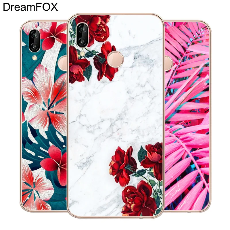 

DREAMFOX M164 Azalea Flower Floral Soft TPU Silicone Case Cover For Huawei Honor 6A 6C 7X 9 10 P20 Lite Pro P Smart