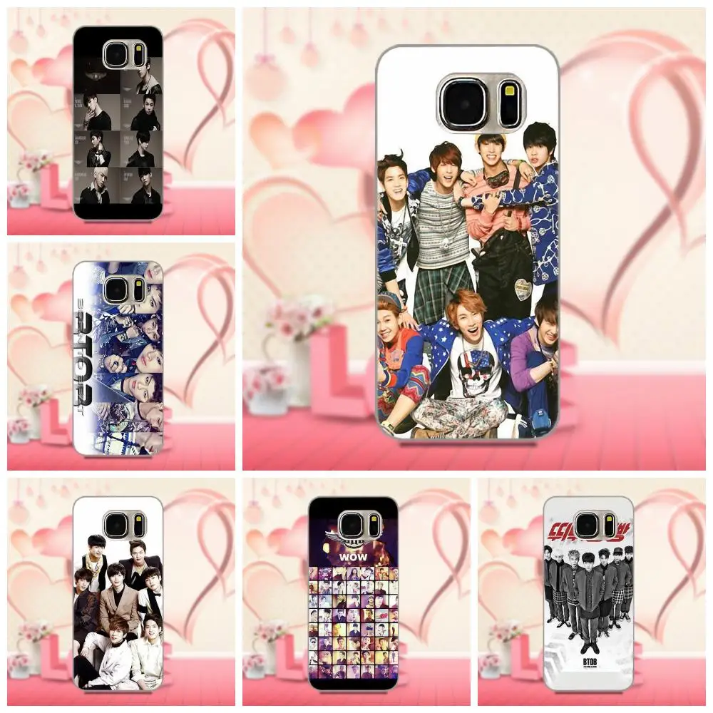 

Diwqxr Soft Phone Covers Case Btob Born To Beat For Apple iPhone 4 4S 5 5C SE 6 6S 7 8 Plus X For LG G4 G5 G6 K4 K7 K8 K10