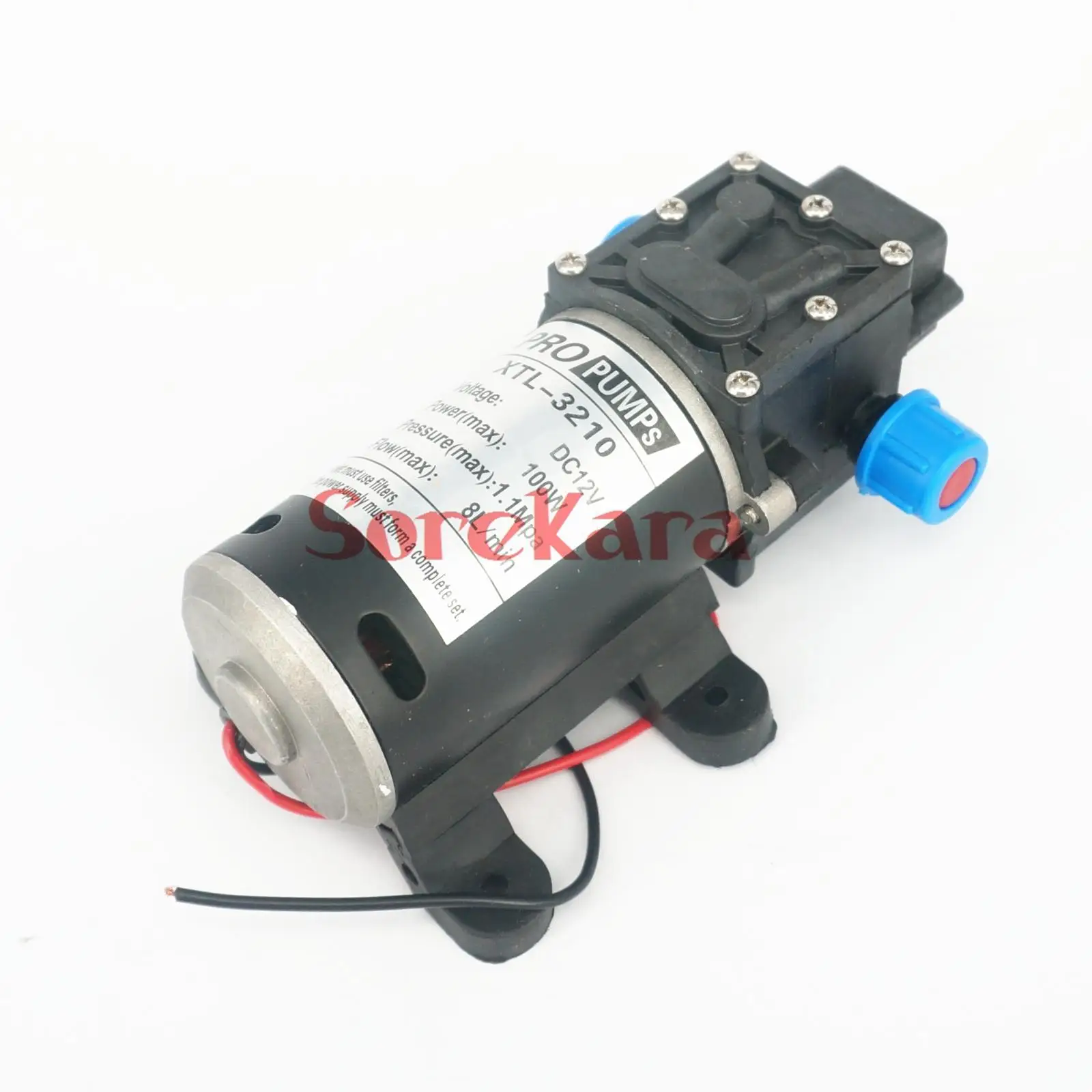 T HB DC 12V 100W самовсасывающий бустер диафрагменный водяной насос контроль обратного