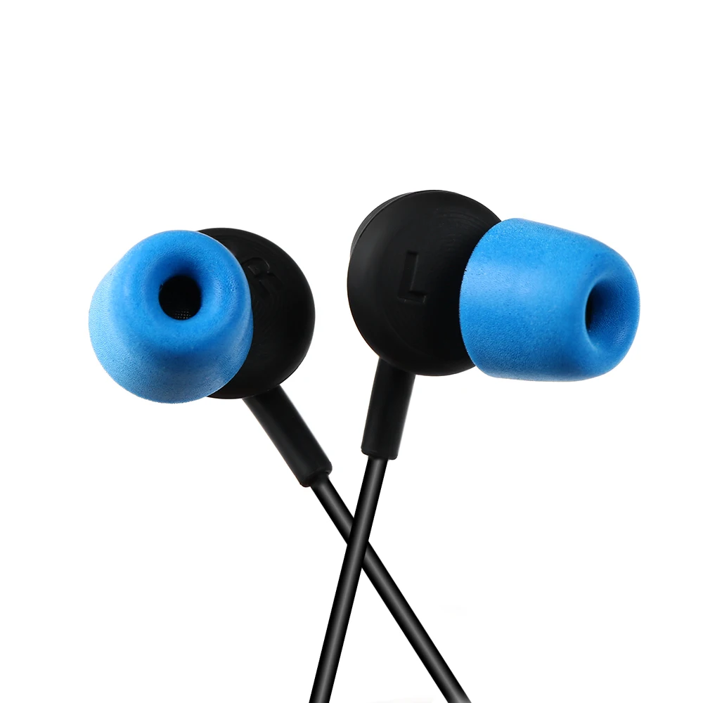 1 Pair/Set Universal Memory Foam Earbuds T100 Ear tips for In-Ear Earphone Noise Isolating Super Comfort