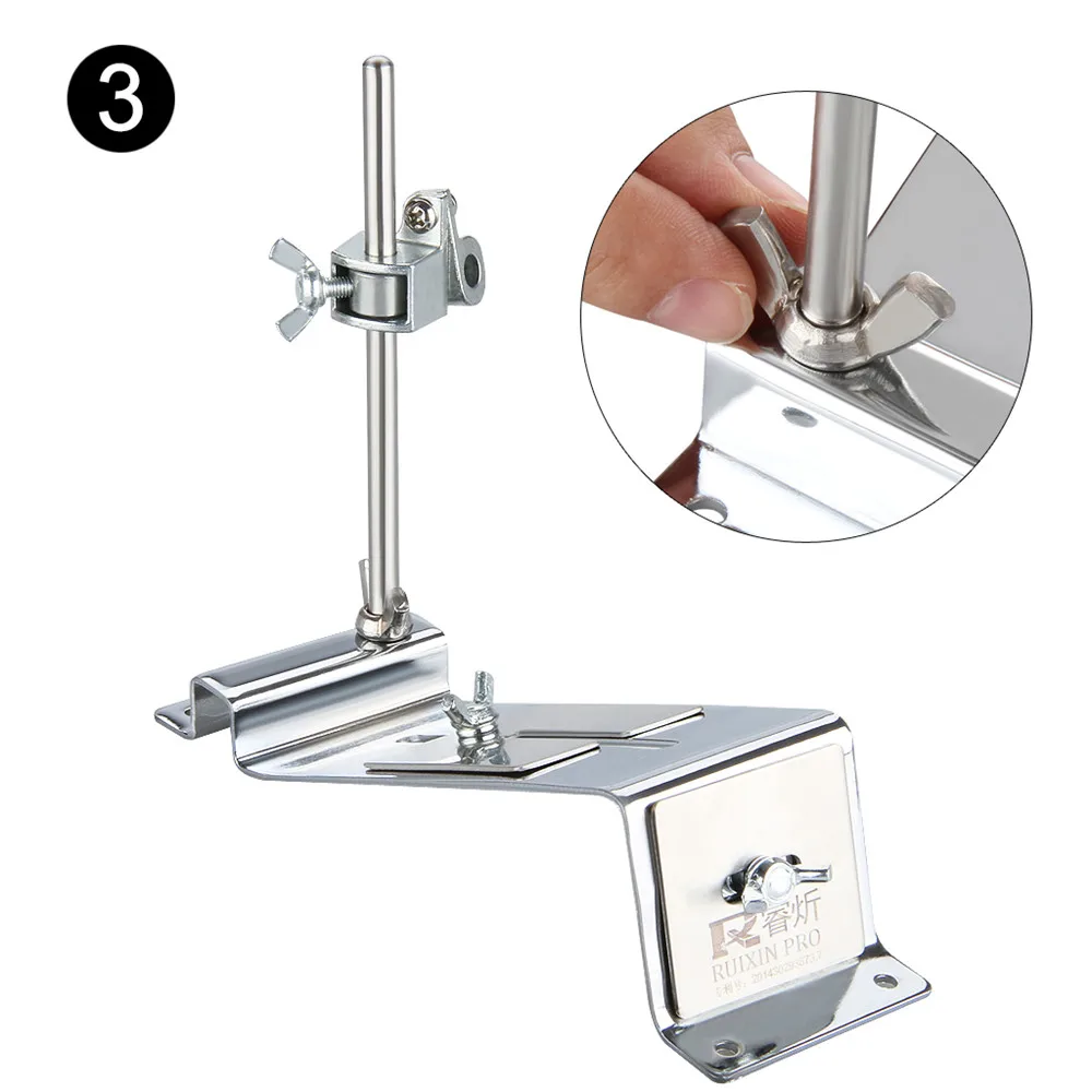 Ruixin Pro III Fix-angle Stainless Steel Professional Knife Sharpener Chef Choices Kitchen Sharpening System With 4 Whetstones19
