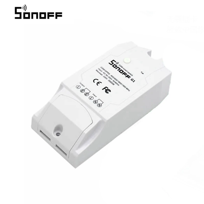 

SONOFF TH10 DIY 10A 2200W Smart Home WIFI Wireless Temperature Humidity Thermostat Module APP Remote Control Switch Socket