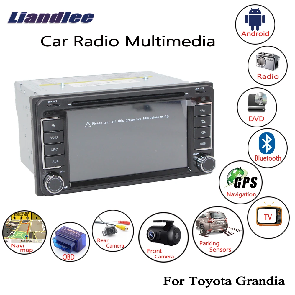 Best Liandlee For Toyota Grandia 2004~2016 Android Car Radio CD DVD Player GPS Navi Navigation Maps Camera OBD TV Screen Multimedia 0 Best Liandlee For Toyota Grandia 2004~2016 Android Car Radio CD DVD Player GPS Navi Navigation Maps Camera OBD TV Screen Multimedia 0