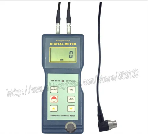 Ультразвуковой толщиномер TM8810 (1 5 200 мм 0 06 8 дюймов)|ultrasonic thickness gauge|thickness gaugeultrasonic |