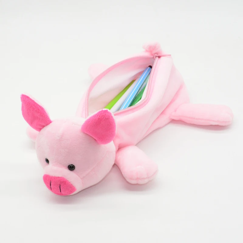 Peluche чехол для карандашей Estojo Escolar Papelaria Kalem Kutusu Estuche Pig Etui чехол для карандашей с животными