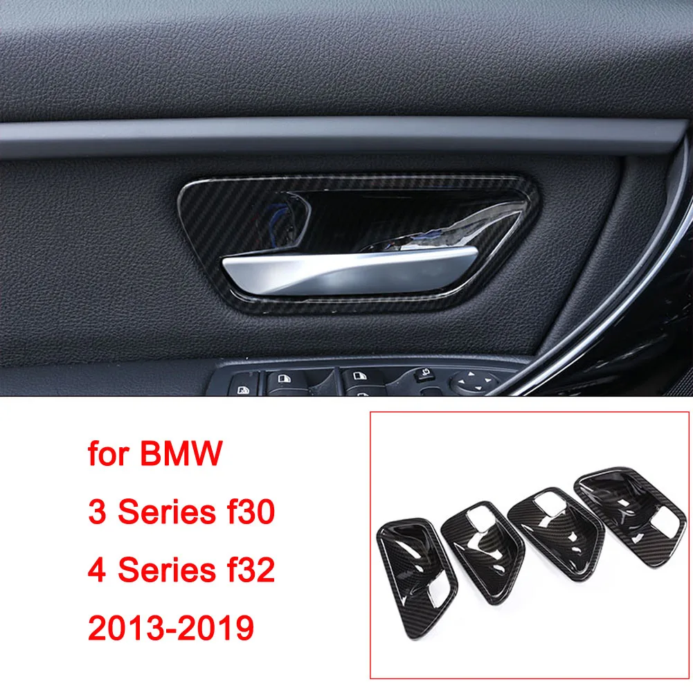Для BMW 3 4 серии GT F30 F31 F32 F33 F34 F36 316i 318i 320i 328i углеродного волокна автомобилей класса люкс все предметы интерьера молдинги аксессуары - Название цвета: 3