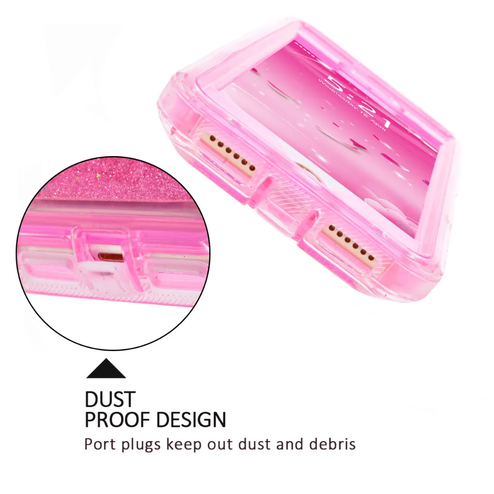 Чехол для iPhone 6 6s 7 8 Plus чехол бампер гибрид Жидкий блеск силиконовый защитный жесткий розовый для iPhone 11 pro максимальный чехол capa