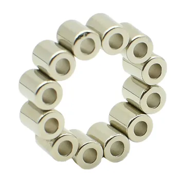 

Diametrically NdFeB Magnet Ring Dia. 4x2x5 mm N45 Precision Neodymium Permanent Rare Earth Magnet 24-1000pcs