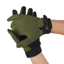 Army Green Glove Motorcycle Bike Cycling Gloves Tactical Airsoft Riding Hunting Full Finger Gloves Guantes CiclismoBHU2