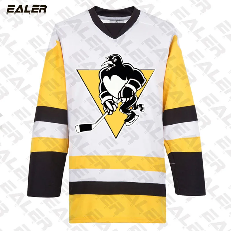 

Han Duck professional hockey jerseys with printing logo E081