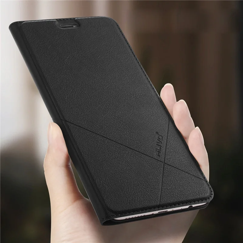 

For Huawei Honor V9 Play Case Cover Alivo PU Leather Flip Cover Case For Huawei Honor 6C Pro Phone Funda Capa