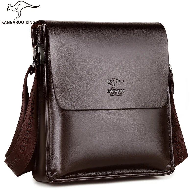 bolsa de couro homens sacolas Marca : Kangaroo Kingdom