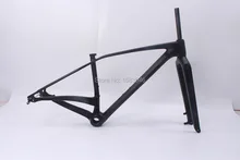 Carbon Matt Cycling 29er +27.5er +Mountain Bike MTB Frame 17″ Fat frame 3.0″ Large Tire