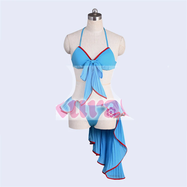 

fgo cosplay Fate/Grand Order Marie Antoinette swimsuit cosplay Stage 3 biniki summer suit cap hat