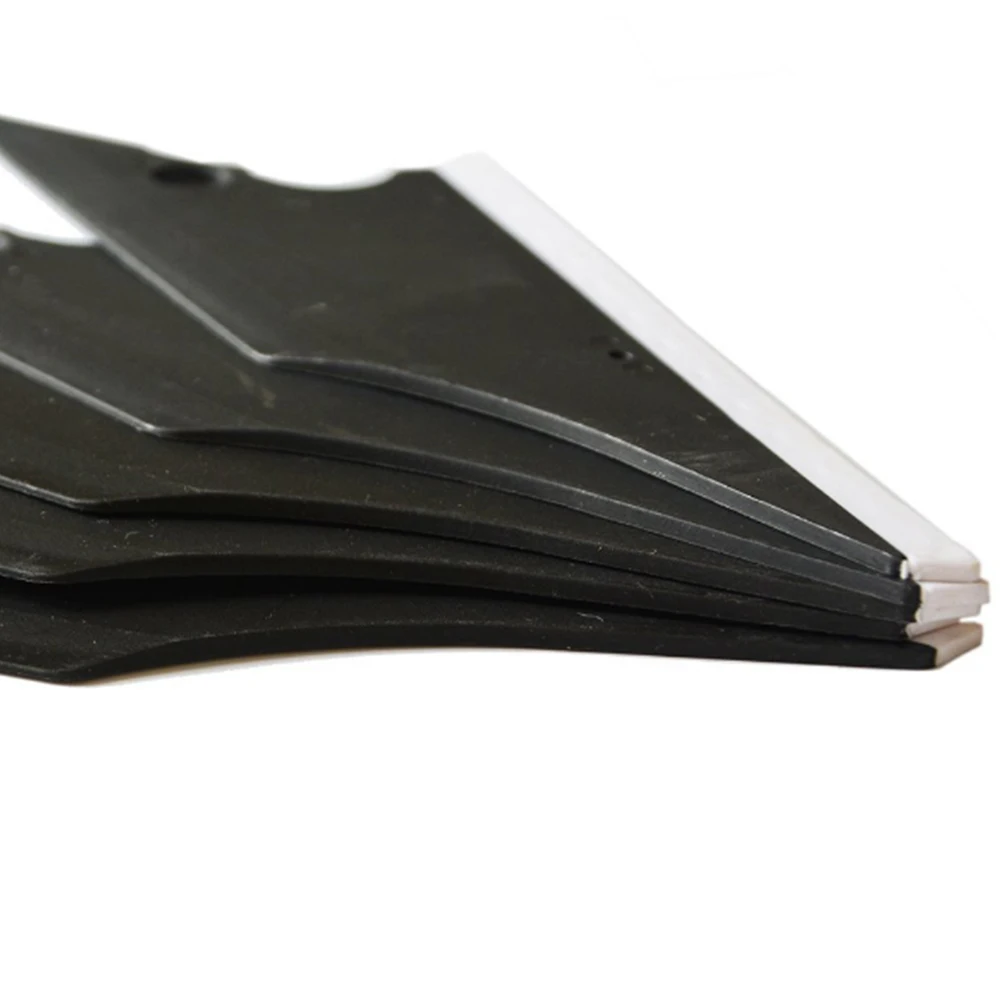 EHDIS 100Pcs Conquerer Squeegee with Rubber Edge Window Tint Tools Carbon Fiber Film Vinyl Car Wrap Tool Cleaning Tool Scraper
