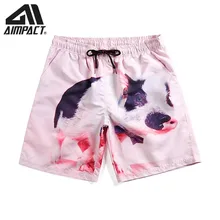 Модные шорты Hybird быстросохнущие пляжные шорты Повседневная Домашняя одежда новые летние милые пляжные шорты морской прибой плавки мужские AM2118