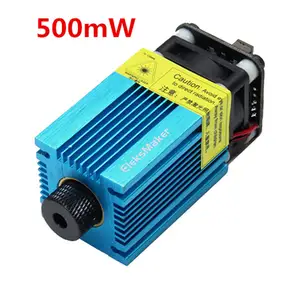 12V de alta potencia 405nm 500mW Focustable Ajustable Violeta Azul Diodo l/áser Punto M/ódulo de corte