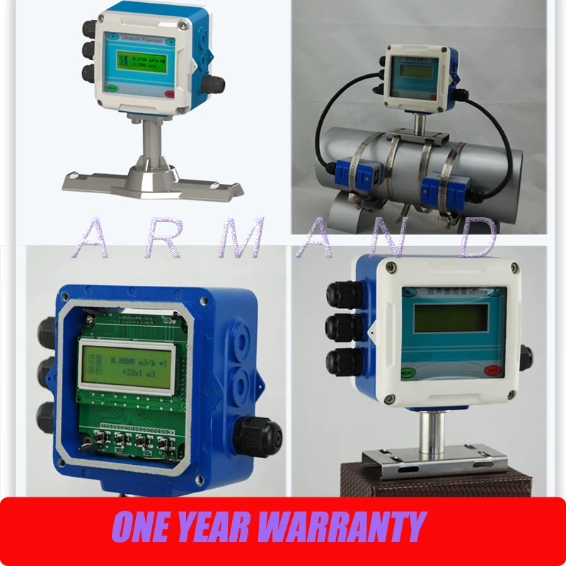 

Integrated fixed ultrasonic flowmeter TUF-2000F Liquid Flow Meter DN50-700mm Transducer TM-1