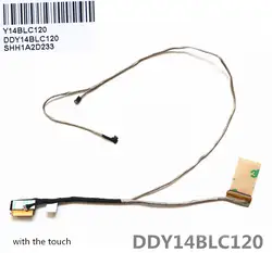 Ноутбук/Тетрадь ЖК-дисплей/светодиодный/кабель LVDS Flex кабель для hp 15-P 15-K 15-V с сенсорным Y14BL120 DDY14BLC120