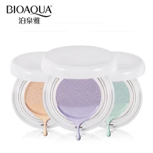BIOAQUA Air Cushion Face Primer Base Makeup Brighten Dull Skin Whitening Liquid Foundation Concealer Naked Skin Before BB Cream