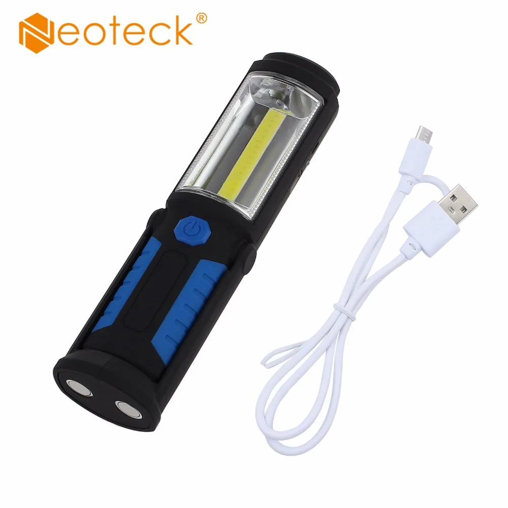 Neoteck Ultra Bright Led Camping Lamp Rechargeable 2 Mode COB LED