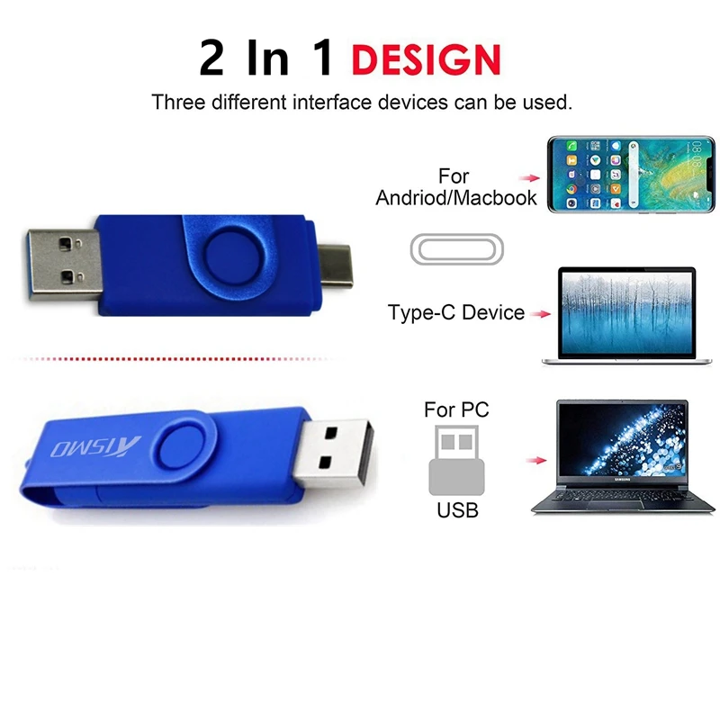 cheap flash drives Kismo USB3.0 Type-c pen drive 8gb 16gb 32gb 64gb 128gb otg memory stick Type-C USB Flash Drive For Huawei Mate 10 20 P10 20 Pro 16gb usb