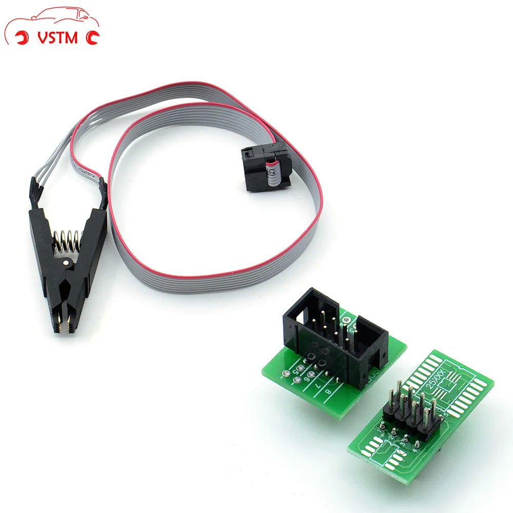 VSTM SOIC8 SOP8 Test Clip For EEPROM 93CXX / 25CXX / 24CXX in circuit ...