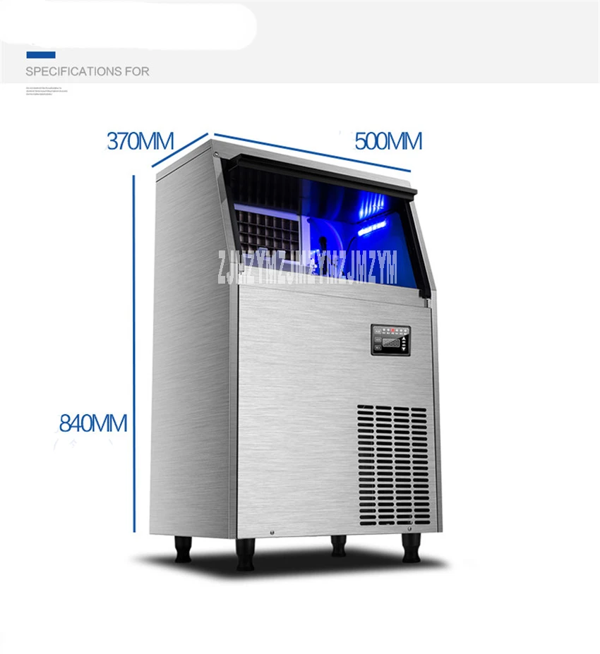 Lc-zhj02 220 В/50 Гц коммерческих льда чаепитие Мороженое магазин с автоматический льдогенератор магазин 45/12-20 мин. один лед 18 минут