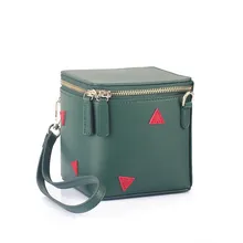 2016 New genuine leather women handbag mini Saucy cute Flap bag fashion leather shoulder Crossbody bag square small bags