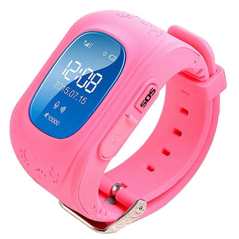 NEUE Smart Telefon Kinder Kid Armbanduhr Q50 GSM GPRS GPS Locator Tracker Anti-verlorene Smartwatch
