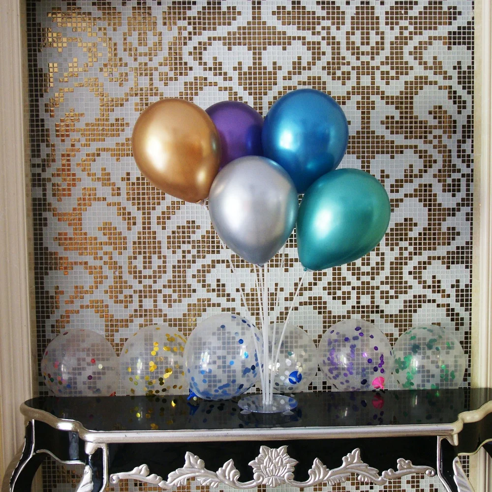 50 шт. золотые, белые, черные, розовые латексные шары для дня рождения, вечеринки, свадьбы, украшения, надувные воздушные шары, детские игрушки, детский шар для душа