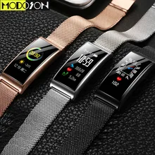 MODOSON умный Браслет X3 Водонепроницаемый умный фитнес-браслет группы браслет Bluetooth сердечного ритма крови Давление монитор