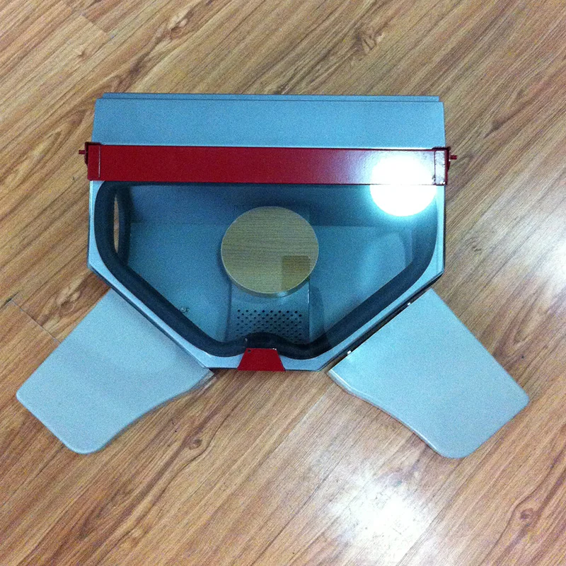 

CE Approved Dental Lab Equipment Dental Sandblasting Cabinet with Removable Arm Rest with Dust Free Operation