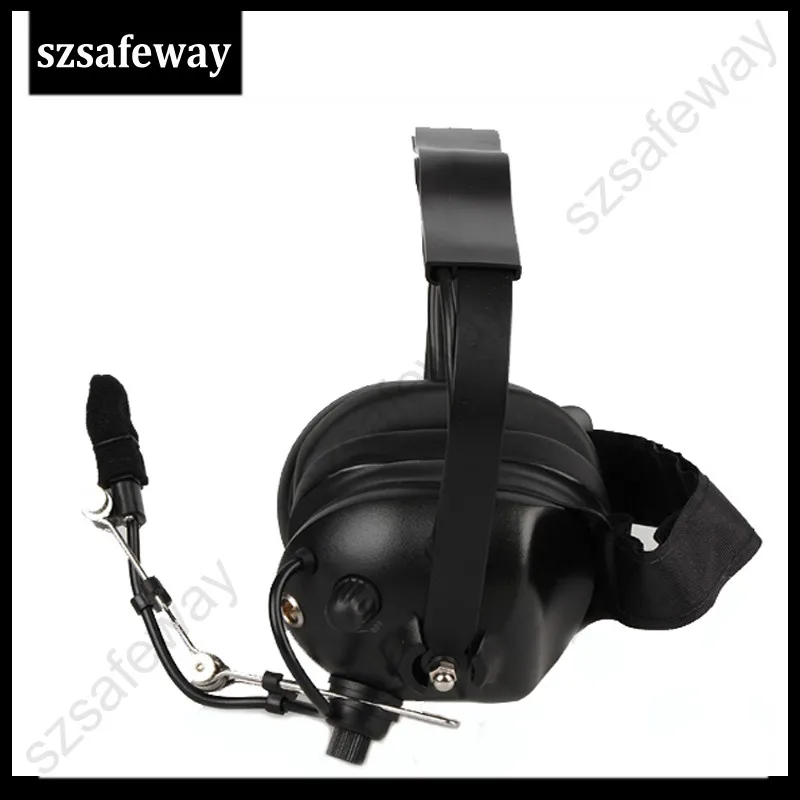 Latest heavey duty noise cancelling headset for kenwood two way radio two pins 3