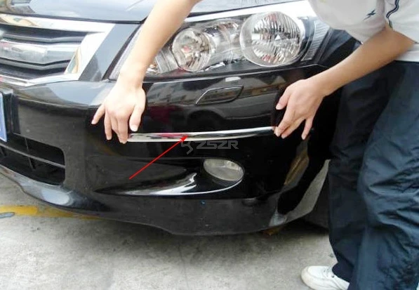 Универсальный для Nissan Juke хром анти-трения бампер полосный бампер защитные полосы автомобиля декоративная отделка молдинг Z2AAL059