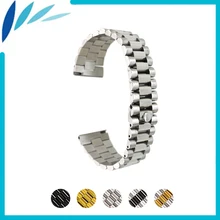 Stainless Steel Watch Band 18mm 22mm for Rolex / Cartier Quick Release Watchband Strap Wrist Loop Belt Bracelet Silver + Tool silicone rubber watch band for omega watchband 22mm men women belt wrist loop bracelet resin strap black tool spring bar