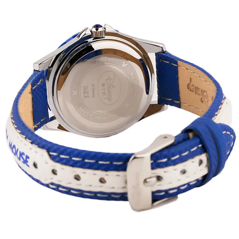 Boys Mickey Mouse Sports Watch Disney Prince Dream Child Play Leather Quartz Waterproof Watches For Children Gift Parents 14032