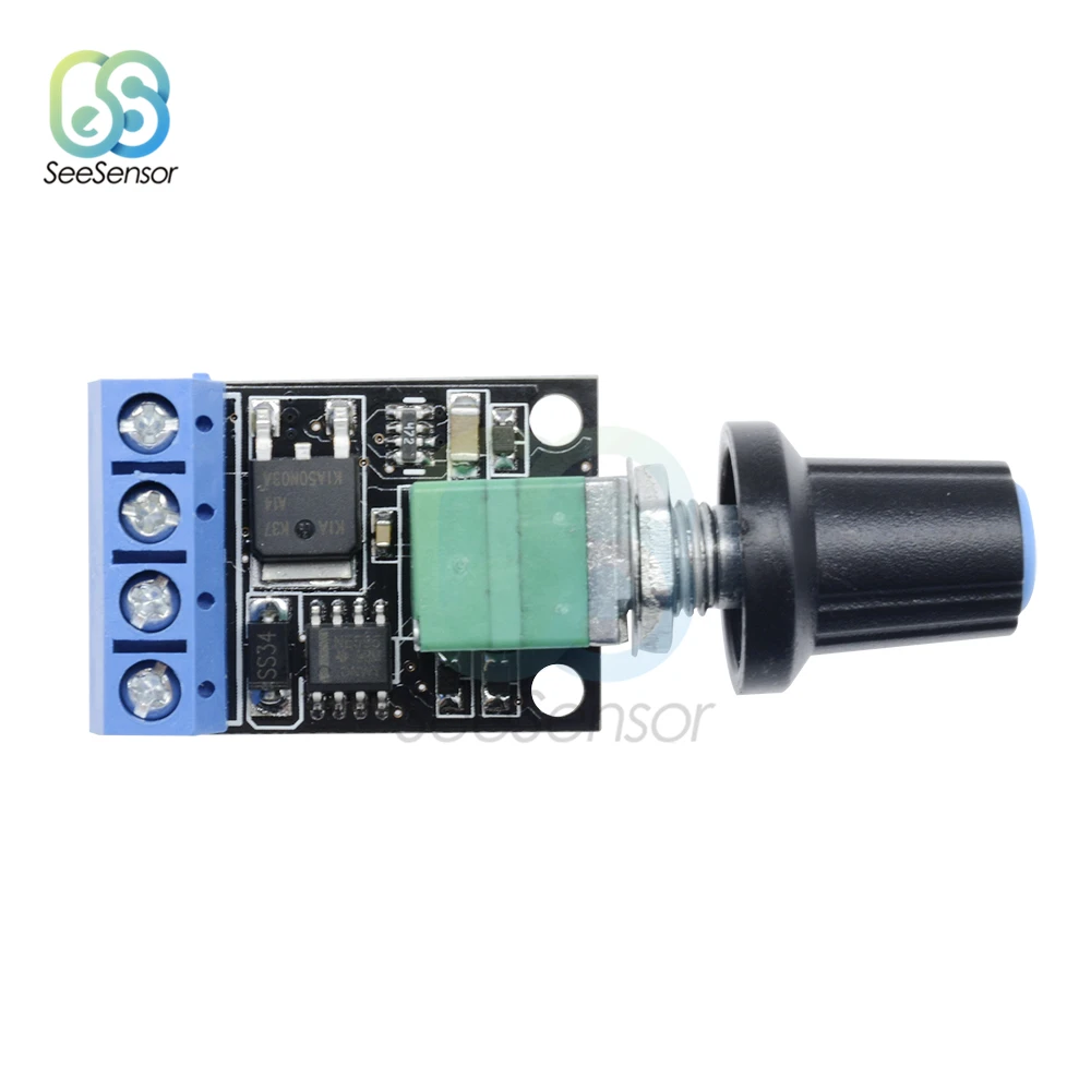 DC Motor Speed Controller Motor Speed Controller Voltage Regulator Electric Motor Speed Controller 5V 12V 10A PWM DC Motor Speed Controller Voltage Regulator Governor Stepless Speed Regulator LED Dimmer Power Controller