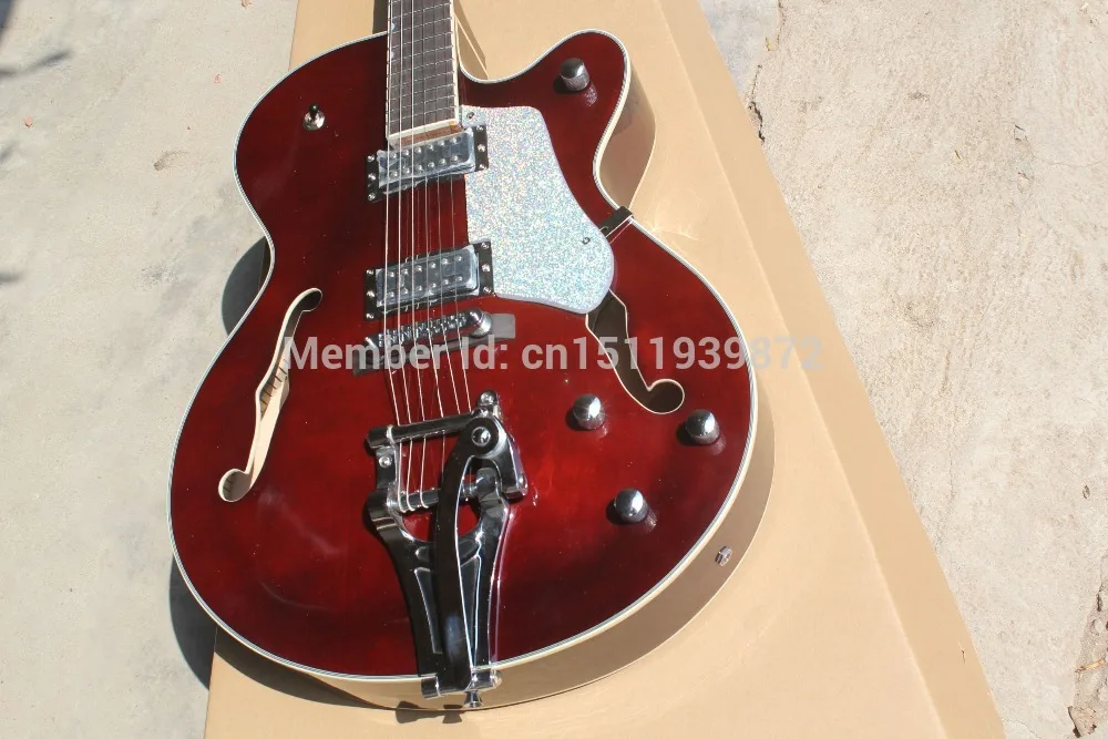 

Electric Guitars,1961 Gretsch 6113/9 Tennessean Jazz Bigsby Tremolo, Musical Insruments China Guitar, Free Shipping Guitar