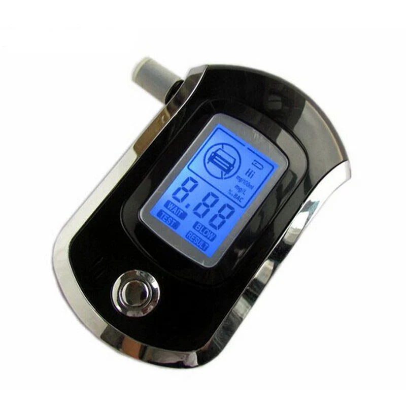 Alcohol tester breathalyzer digital breath blow analyzer professional