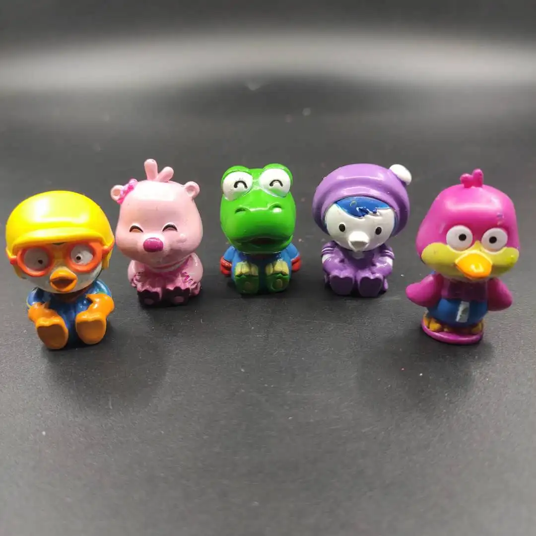 

Difference 5Pcs/set Original Korean Pororo Penguin Model Toy