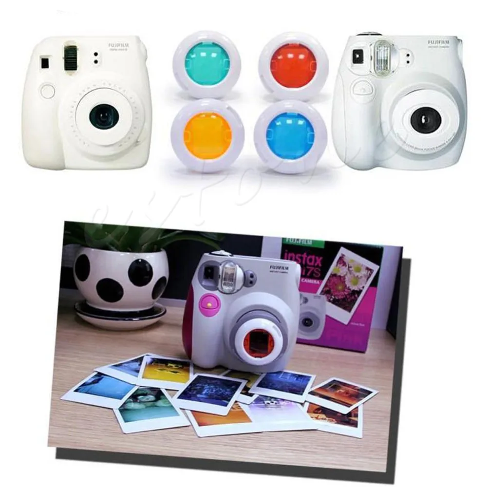 1 комплект полезный фильтр крупным планом для Fujifilm Instax Mini 7s камера 4 цвета-L060 горячая распродажа