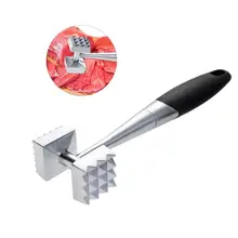 WINOMO 22 см длинный двухсторонний молоток для мяса из цинкового сплава