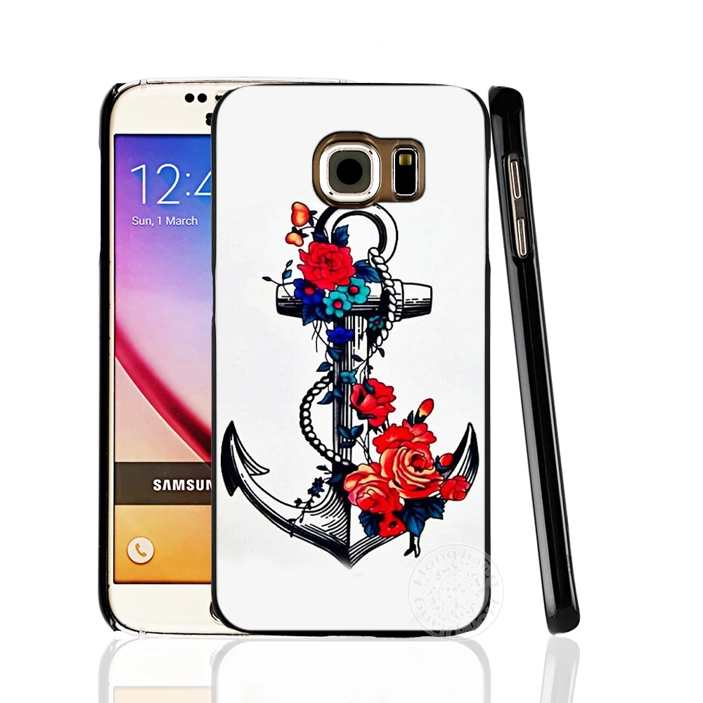 Чехол для мобильного телефона hameynuo Anchor Bird Tattoos чехол Samsung Galaxy S7 edge PLUS S8 S6 S5 S4 S3 MINI|cover